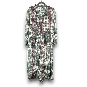 Zara Limited Edition Tie Dye Dress Sz XS Boho Chic‎ Fairy Cottagecore Hippie 70s